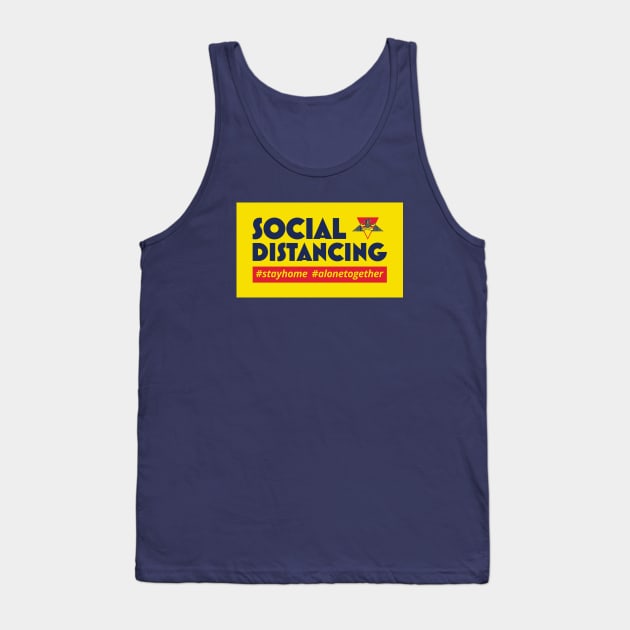 Social Distancing - Bustelo Coffee Tank Top by Kings83